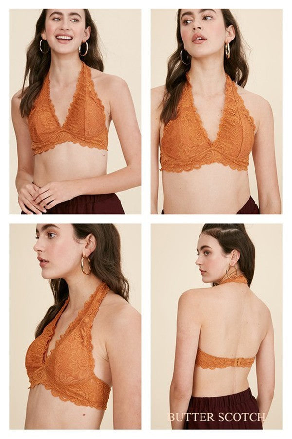 Padded Halter Bralette