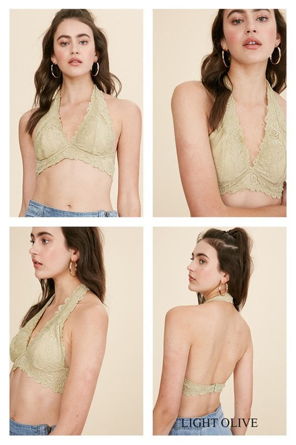 Padded Halter Bralette