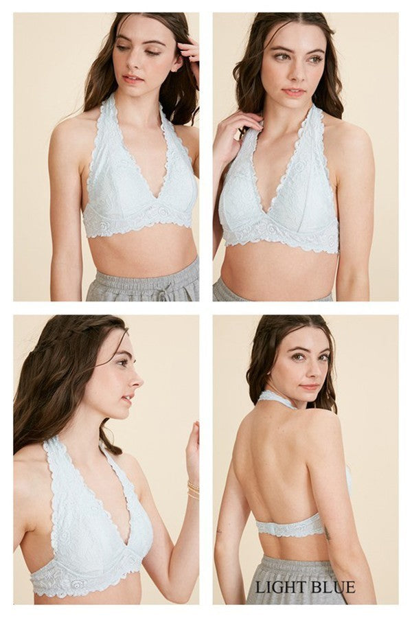 Padded Halter Bralette