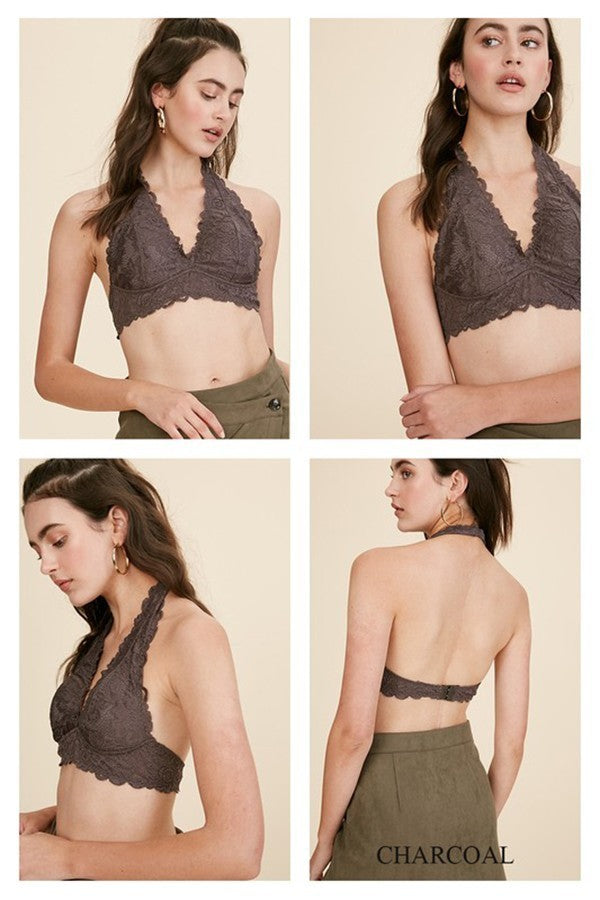 Padded Halter Bralette