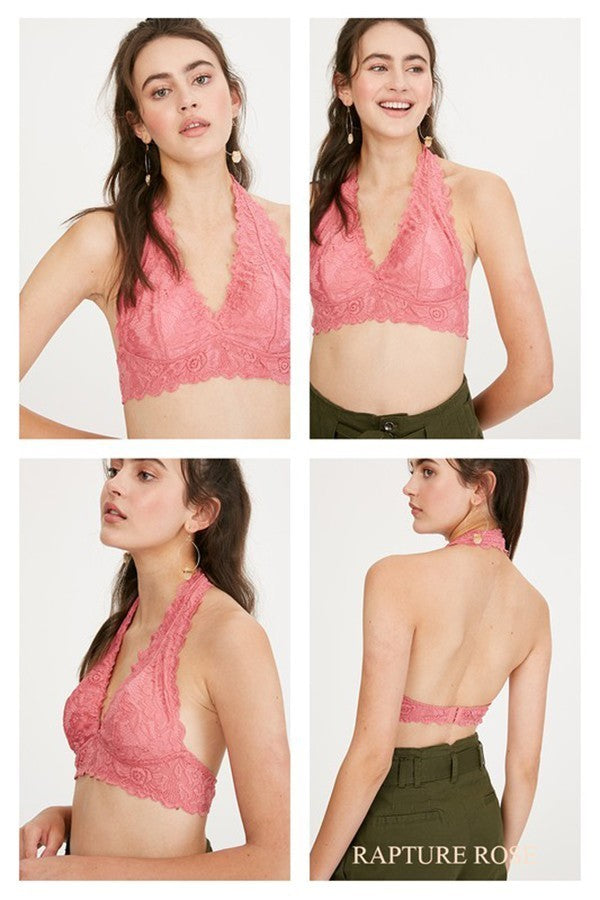 Padded Halter Bralette