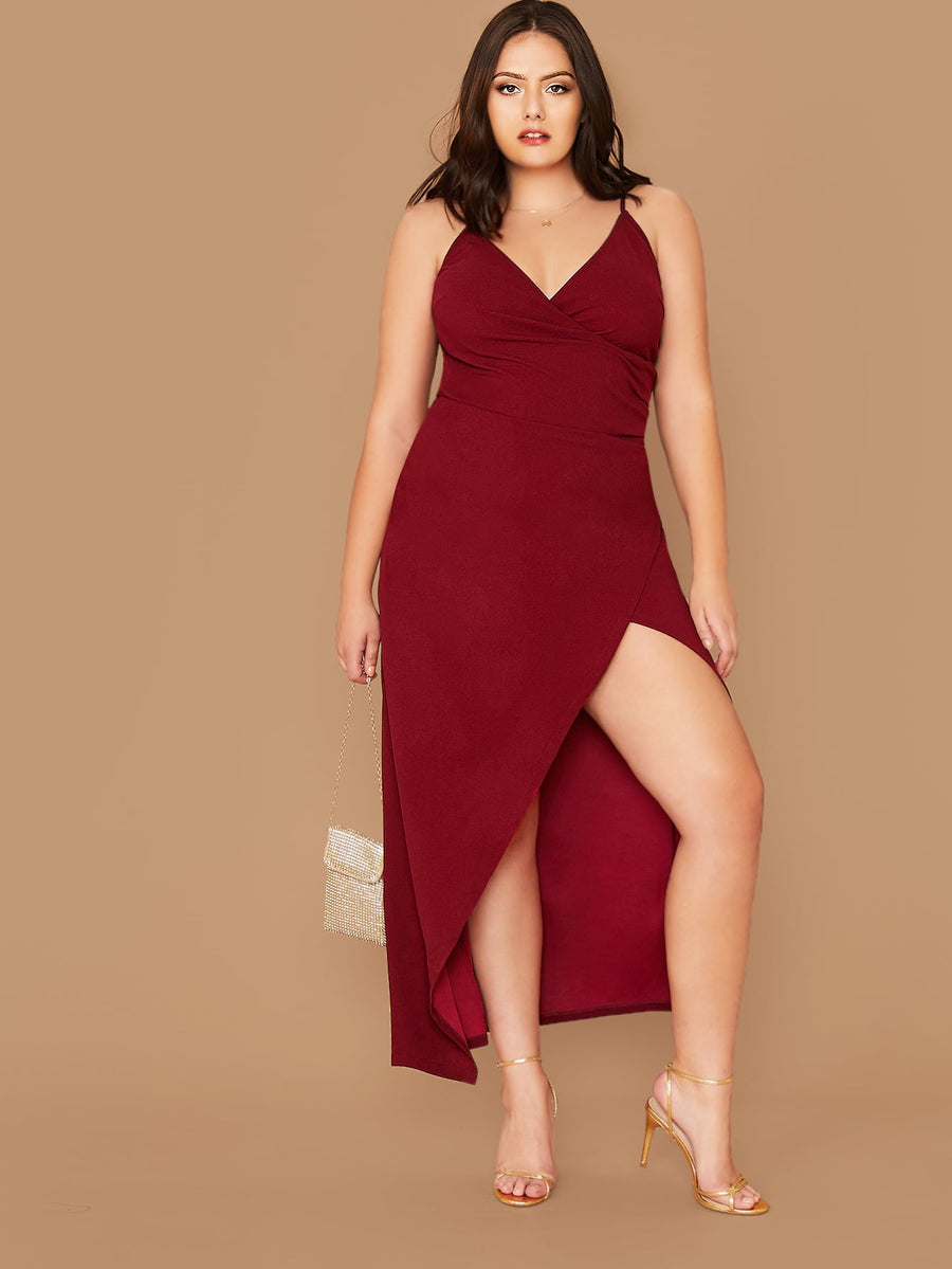 Red Wrap Dress