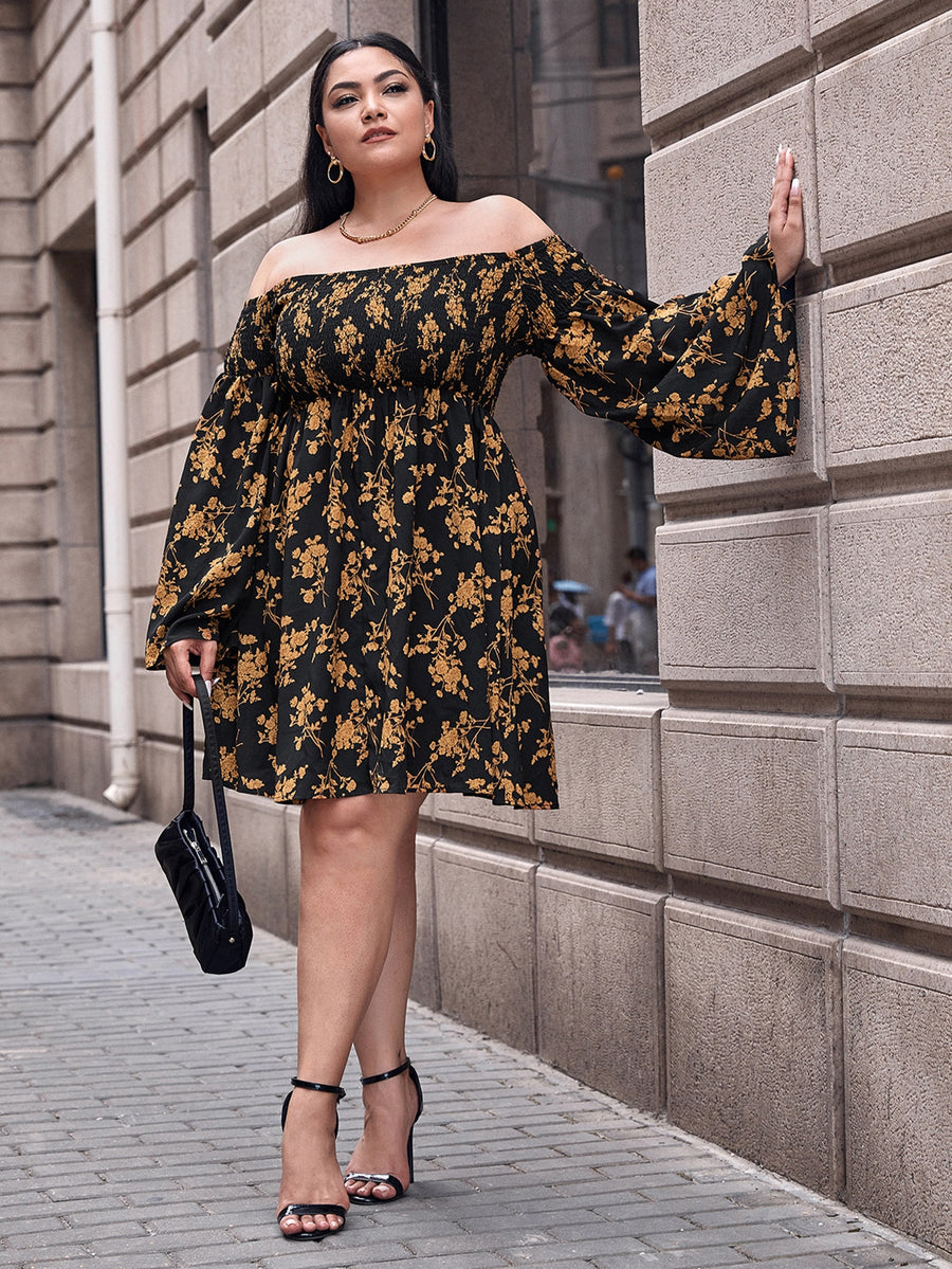 Off Shoulder Floral