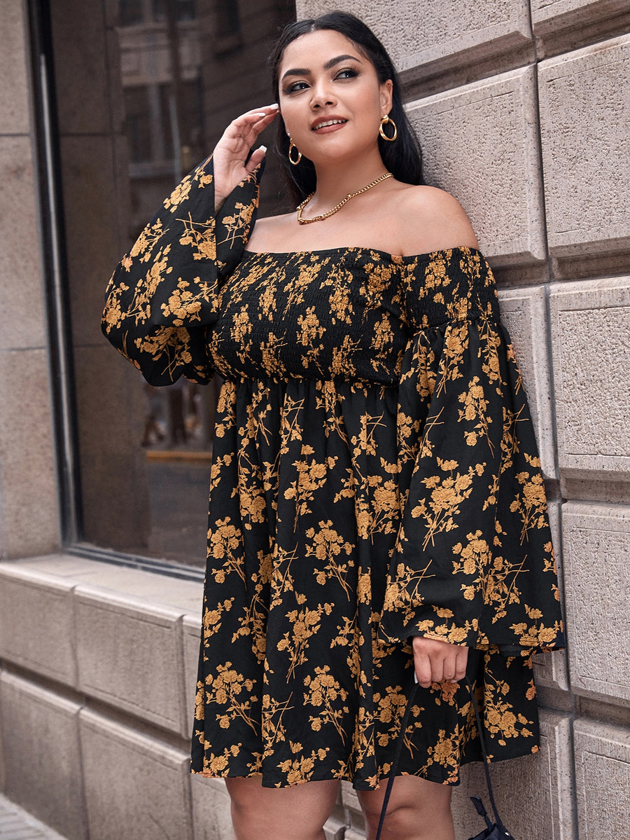Off Shoulder Floral