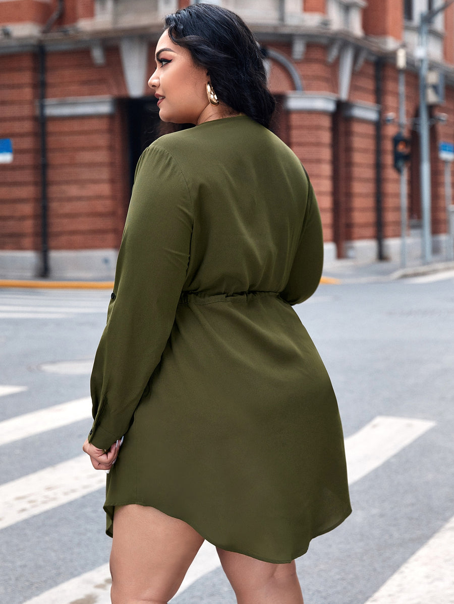 Drawstring Dress