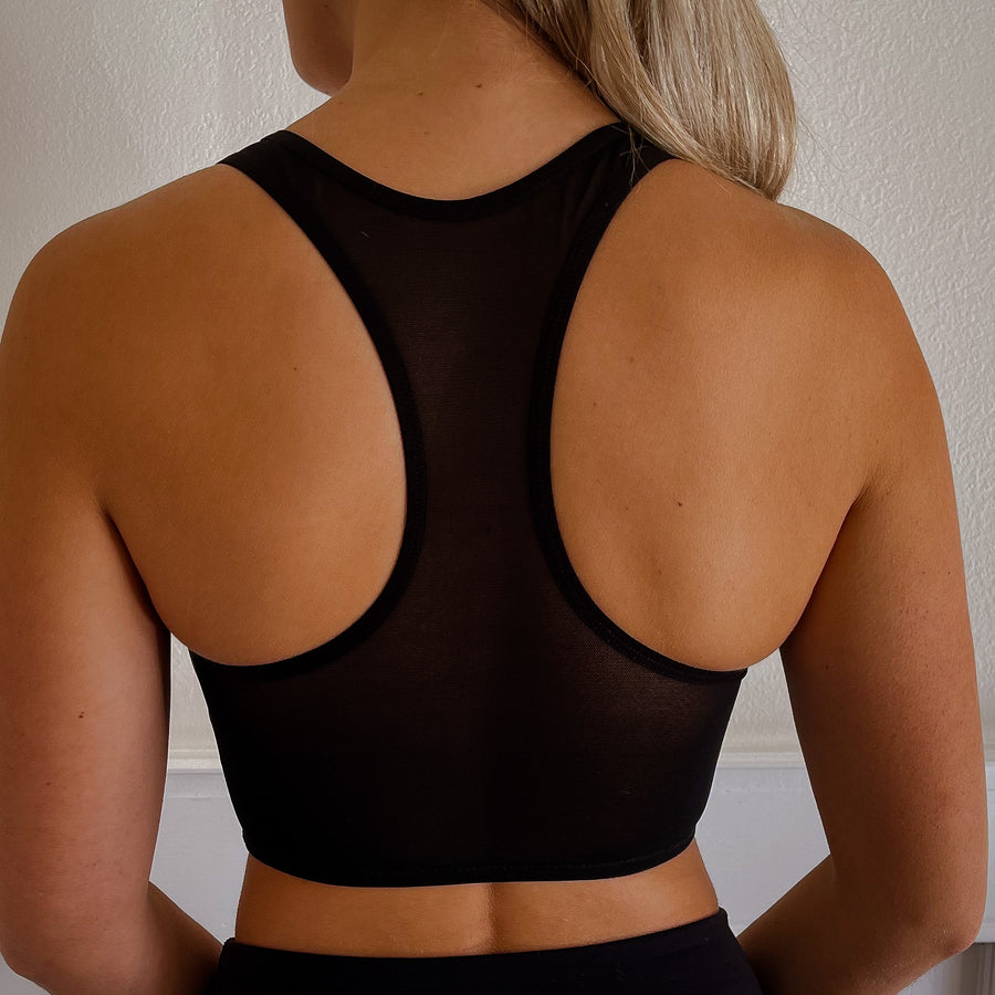 Mesh Racerback Bralette