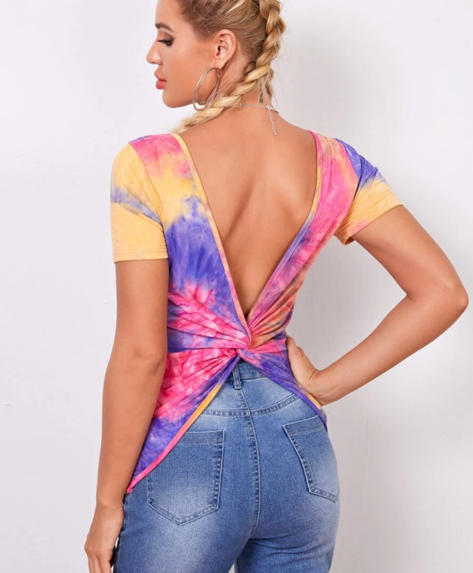 Twist Back Tee