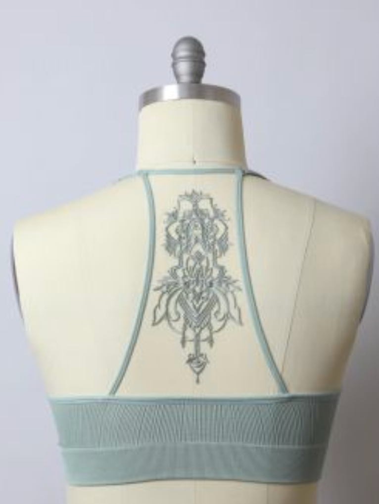 Curve Tattoo Bralette