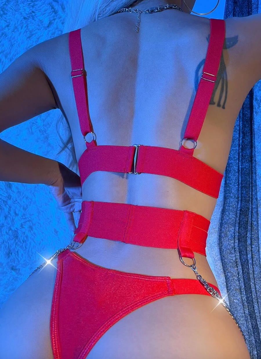 What's Your Name Strappy Set