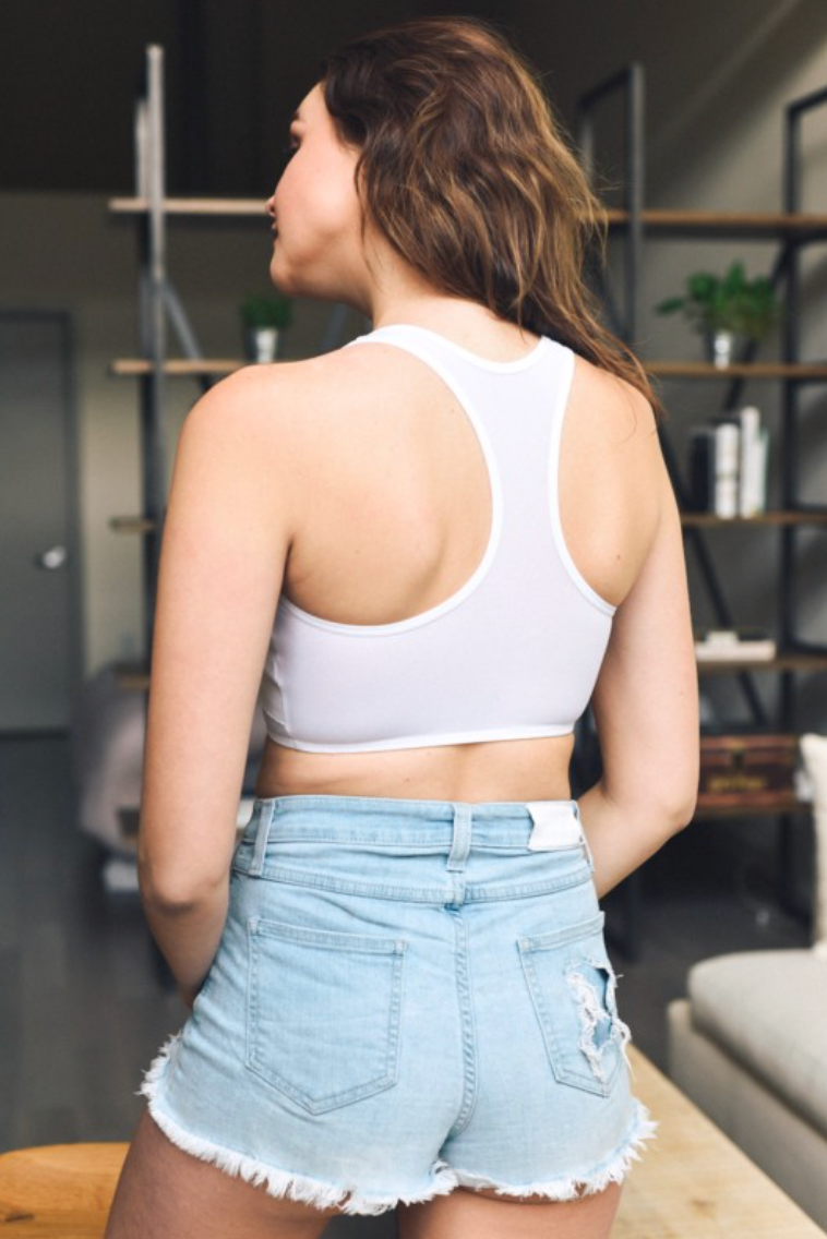 Mesh Racerback Bralette