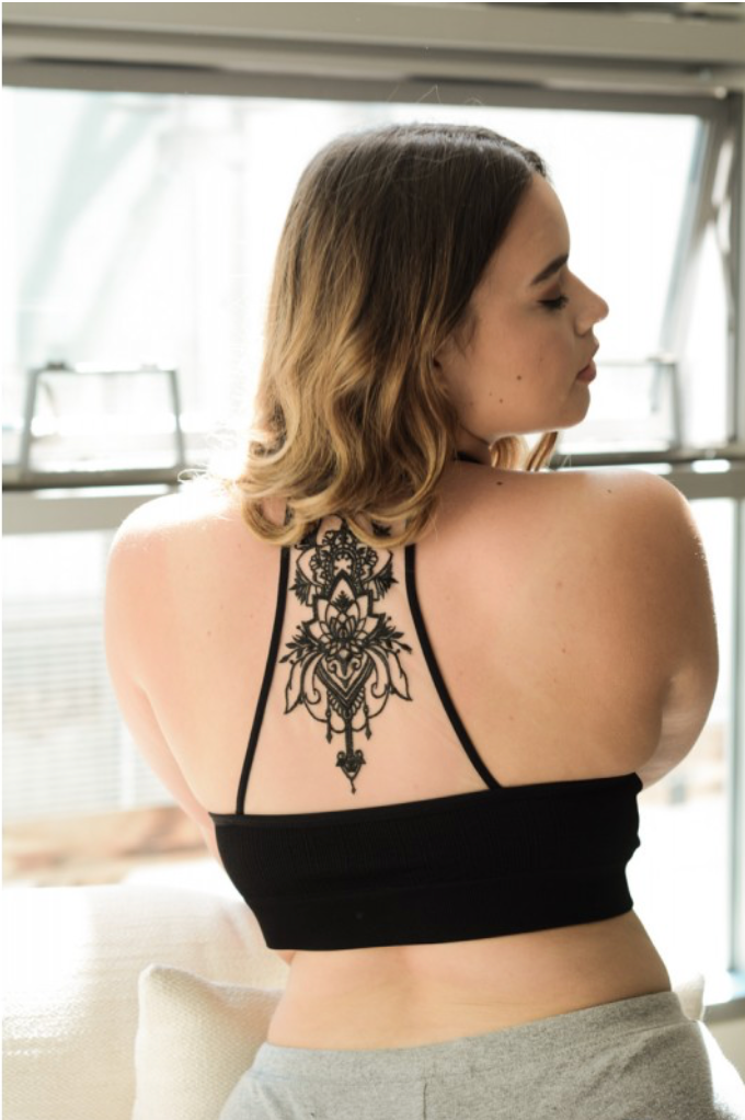 Curve Tattoo Bralette