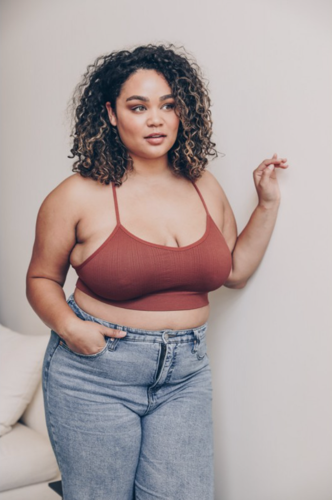 Curve Tattoo Bralette