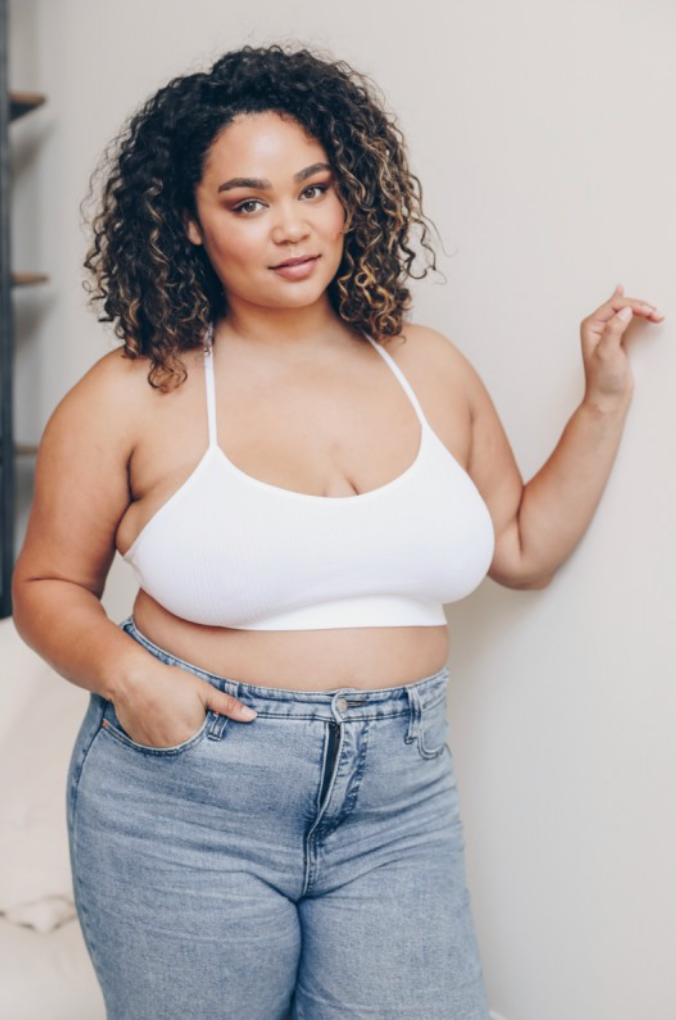 Curve Tattoo Bralette