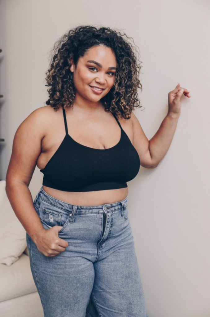 Curve Tattoo Bralette