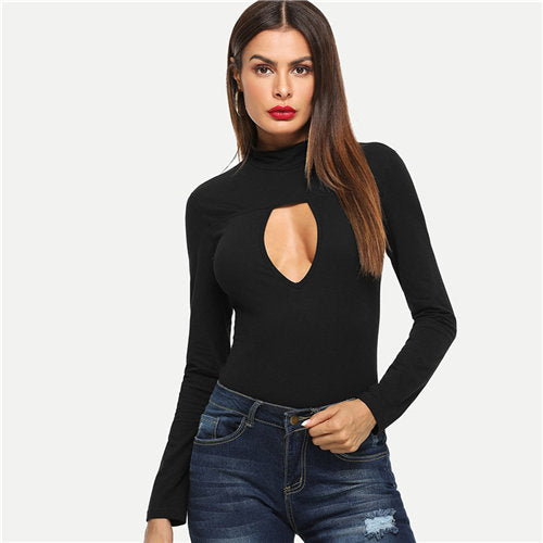 Cut Out Long Sleeve