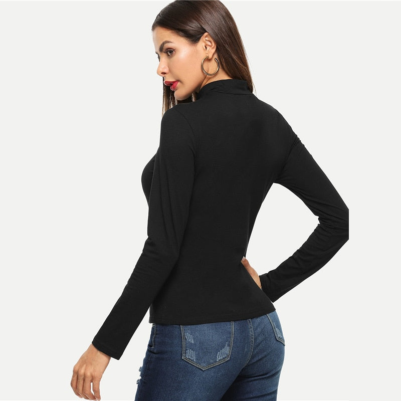 Cut Out Long Sleeve